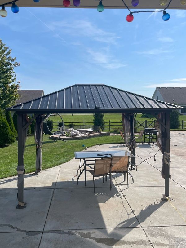 Refinished Gazebo : Limestone Project