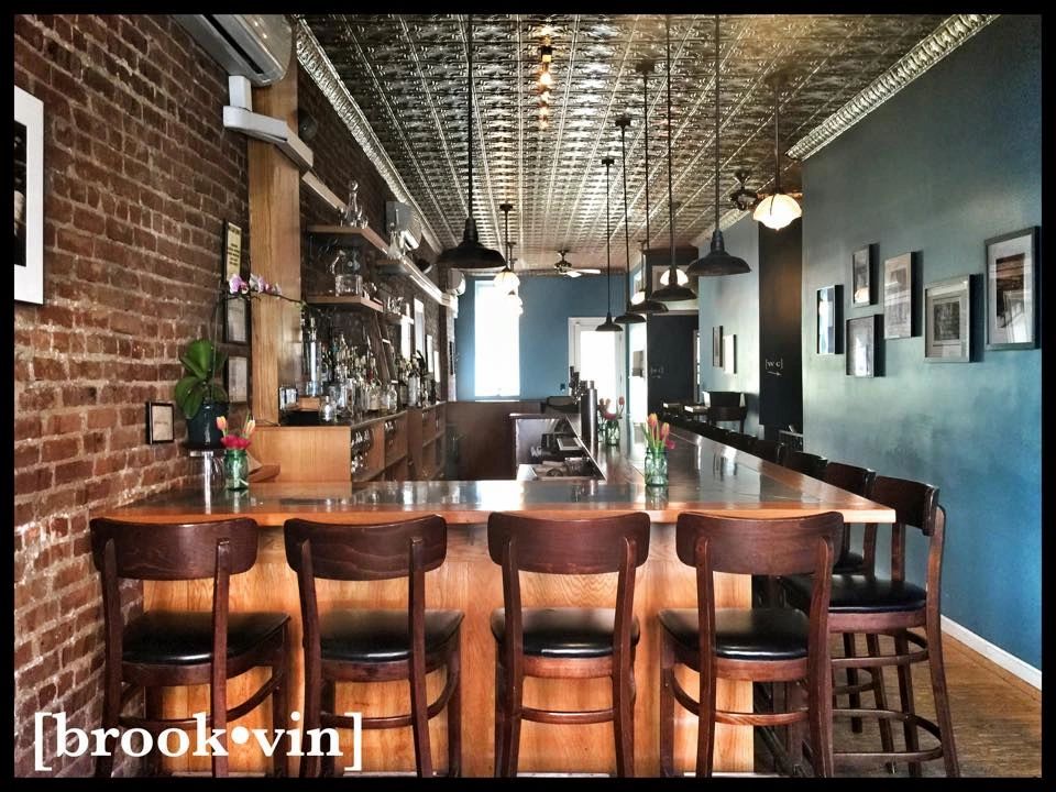 Wine Bar, Small Plates, Bar Brookvin Brooklyn, New York