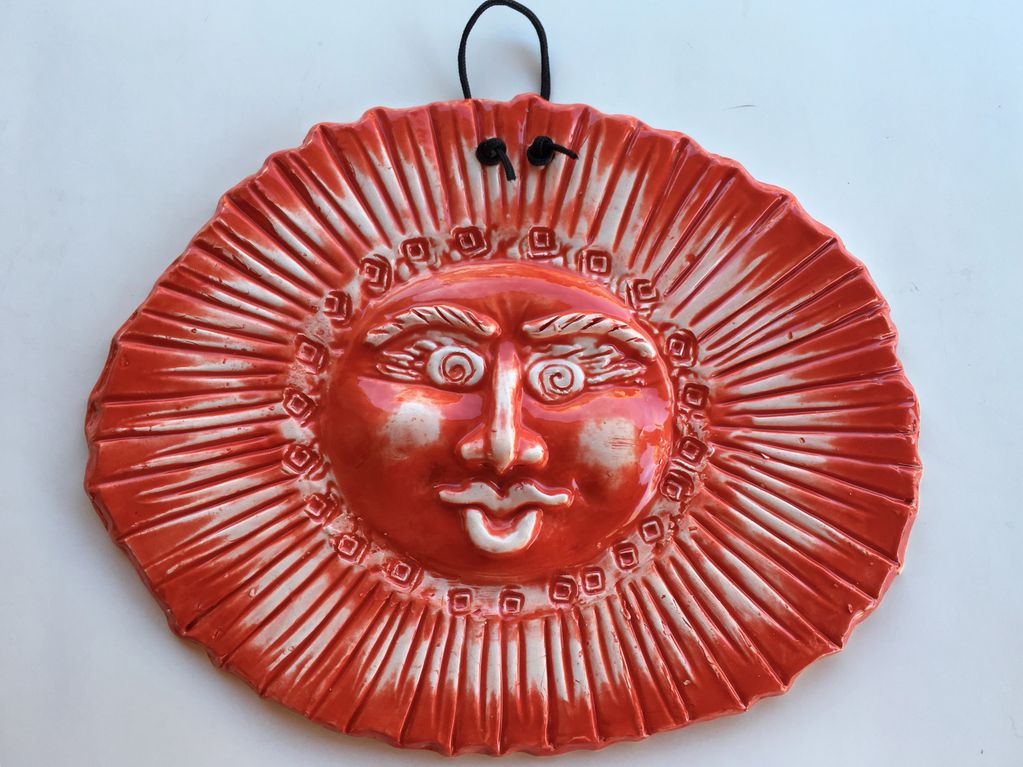 For the sun of it. Home decor wall plaque, yard art.