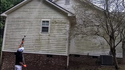 exterior home cleaning