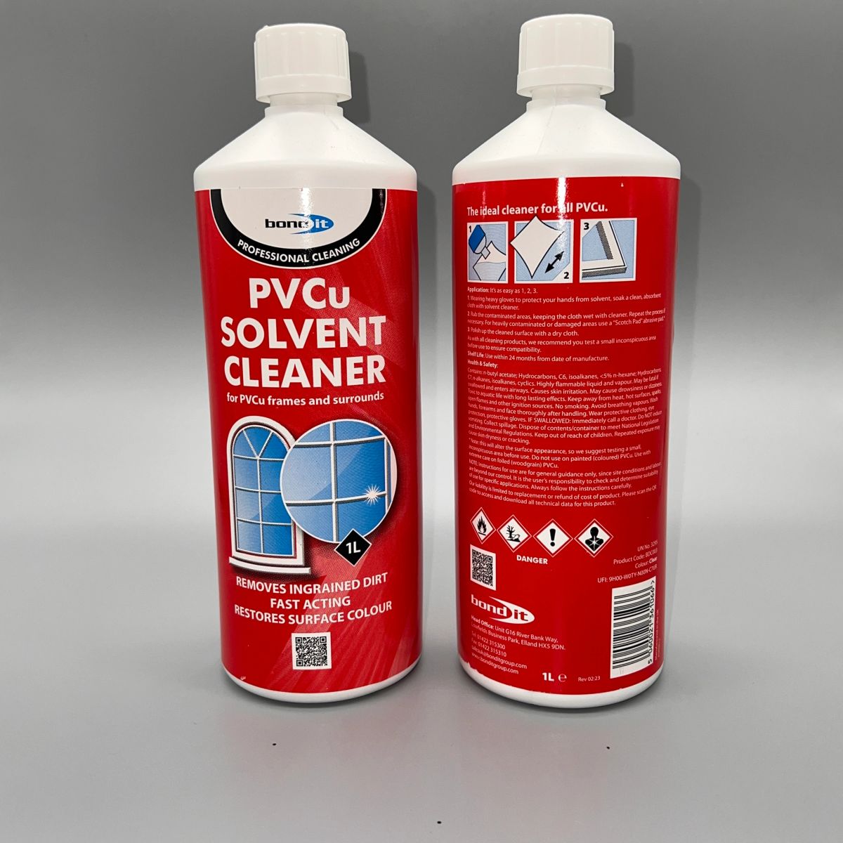 Bond IT - LW PVCu Solvent-Based Cleaner - Translucent - 1L