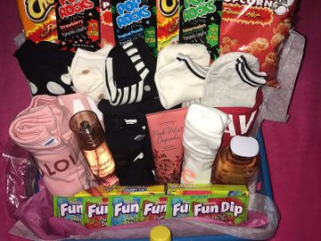 Gift basket, $115-$200. Secondary/Jumbo