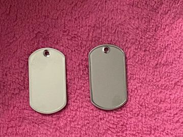 Blank Dogtags.