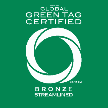 Global green tag certified bronze
