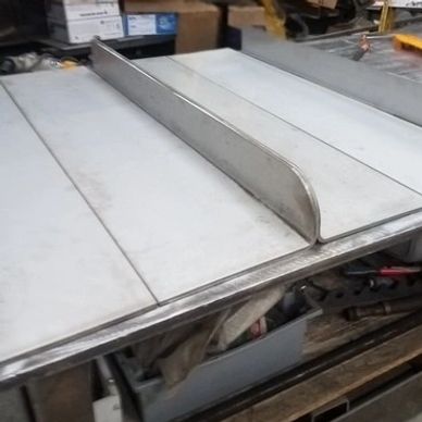 Bender plate using CNC forming. Done by Becker Welding in Cincinnati, Ohio