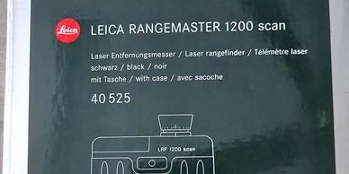 Leica Rangemaster 1200 scan used in good condition works as it should...