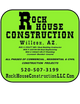 Rock house construction 