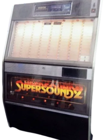 Vintage Rock Ola Super Sound model 490 Jukebox c. 1984