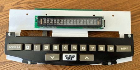 Rowe / AMI CD 100-K Jukebox Keyboard with Display