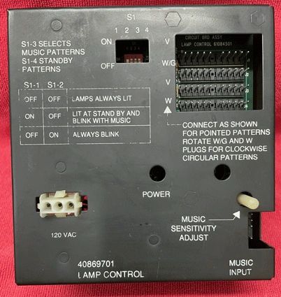 Rowe/AMI Jukebox Lamp Controller Used