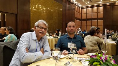 With CEO of Hawkins Cookers Ltd at National Conference Jaipur.