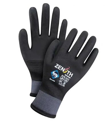 SGW880 Gloves, ZX-30° Premium Coated Foam PVC Coating, 15 Gauge