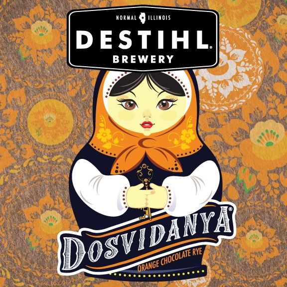 Dosvidanya Orange Chocolate Rye by DESTIHL Brewery
