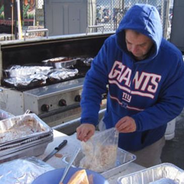 First ever Giants tailgate. Go Big Blue! : r/NYGiants