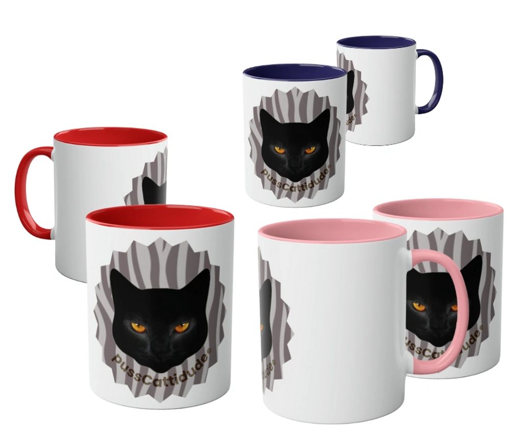 our colour range of coolCatz coffee cups