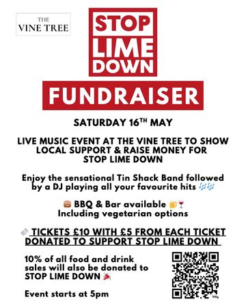 Music and BBQ evening at the Vine Tree. 