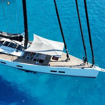 Luxuty sailing yacht