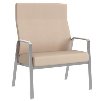 PCB-LRN, 750lbs Capacity Waiting Room, High Back Reception Patient ...