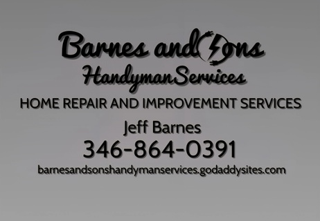 Barnes and Sons Handyman Services