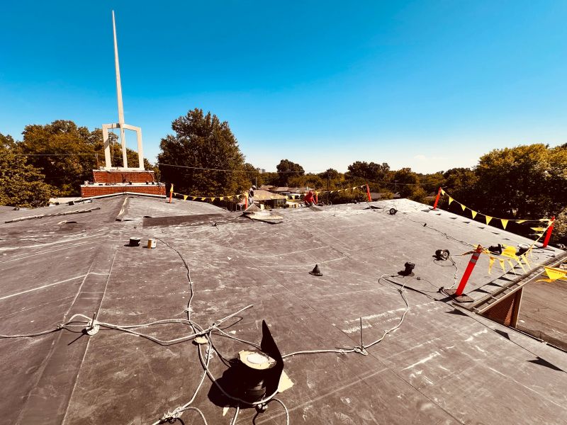 Commercial standing seam metal roof system