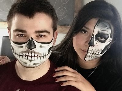 Maquillage d'Halloween