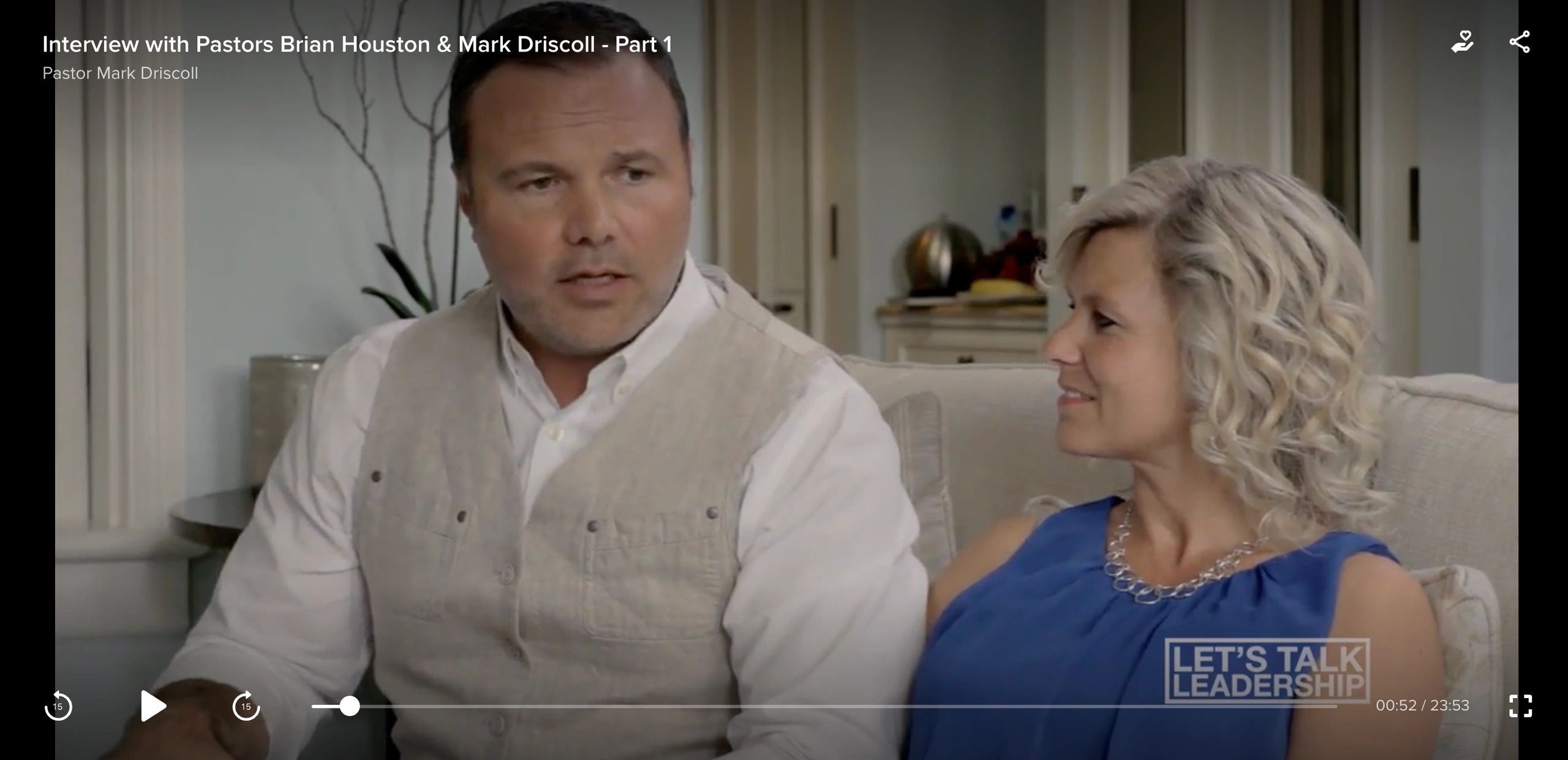 Mark and Grace Driscoll: Telling the Truth about Marriage