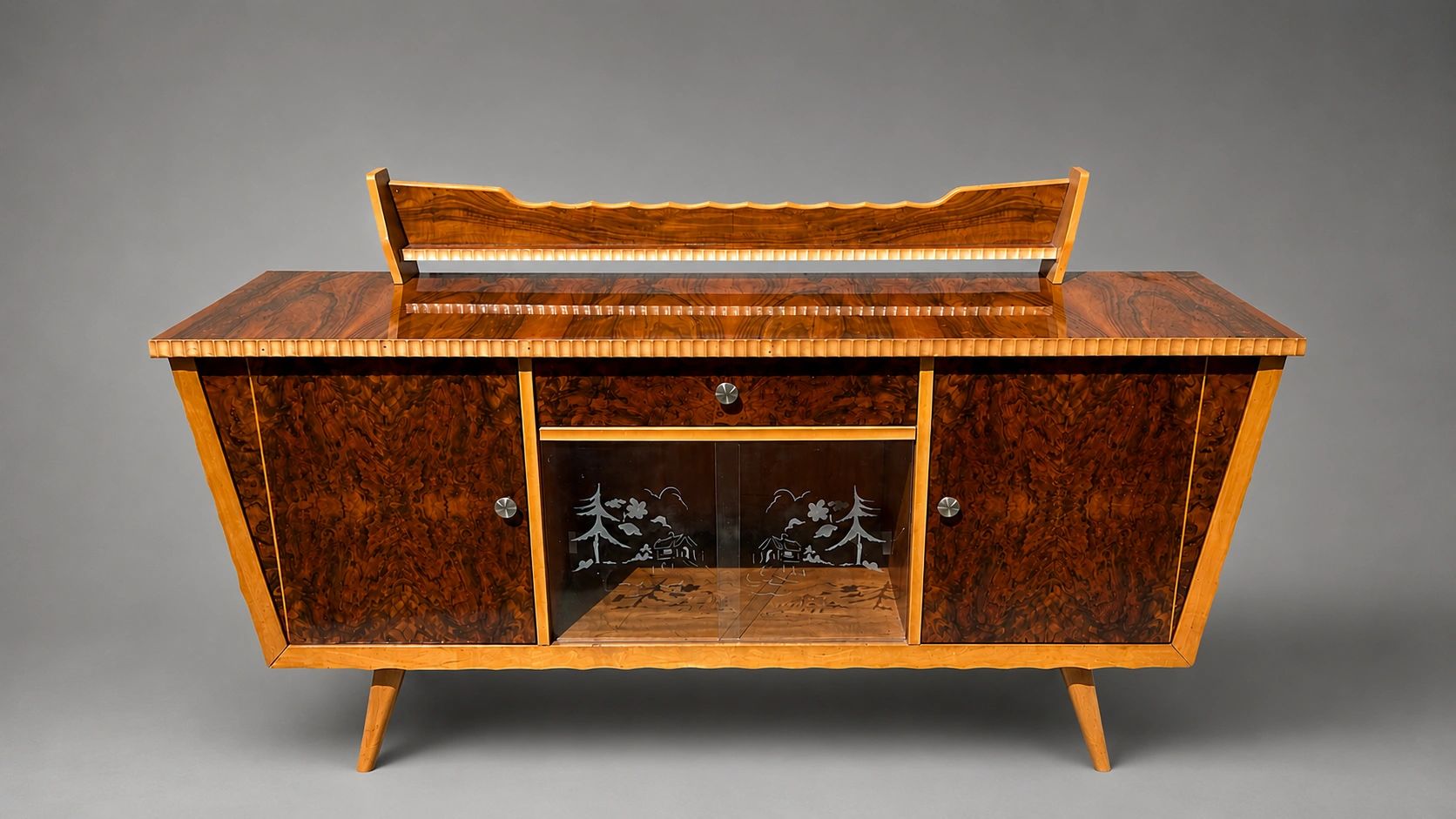 Burlwood Mountain Credenza