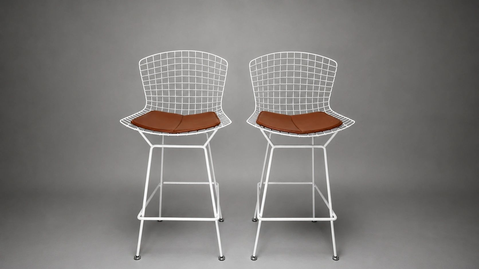 Harry Bertoia Bar Stools for Knoll (pair)