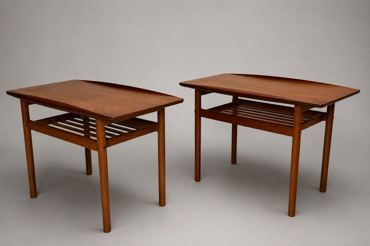 Greta Jalk for Poul Jeppesen Side Tables (pair)