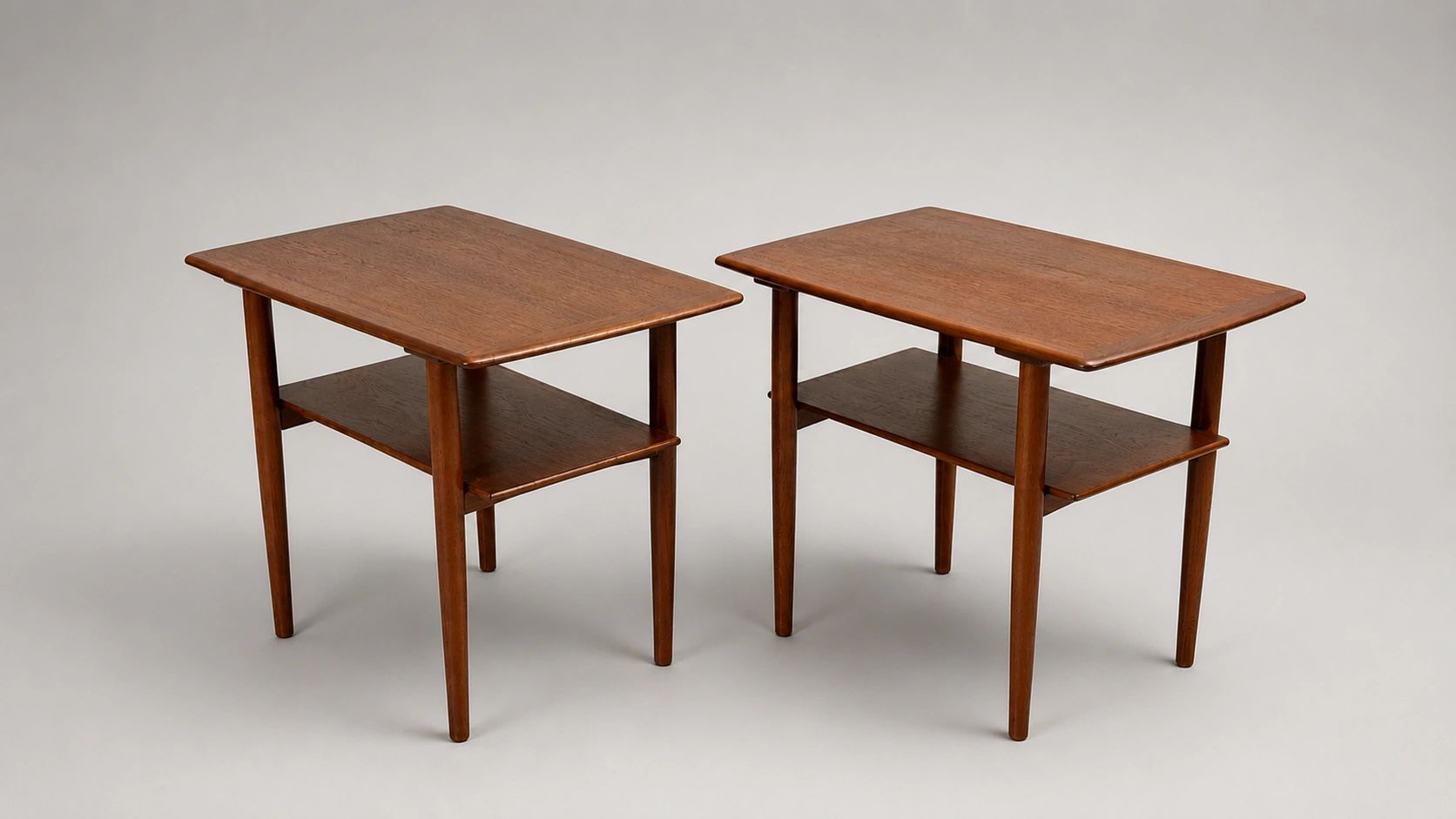 Povl Dinesen Tall Side Tables