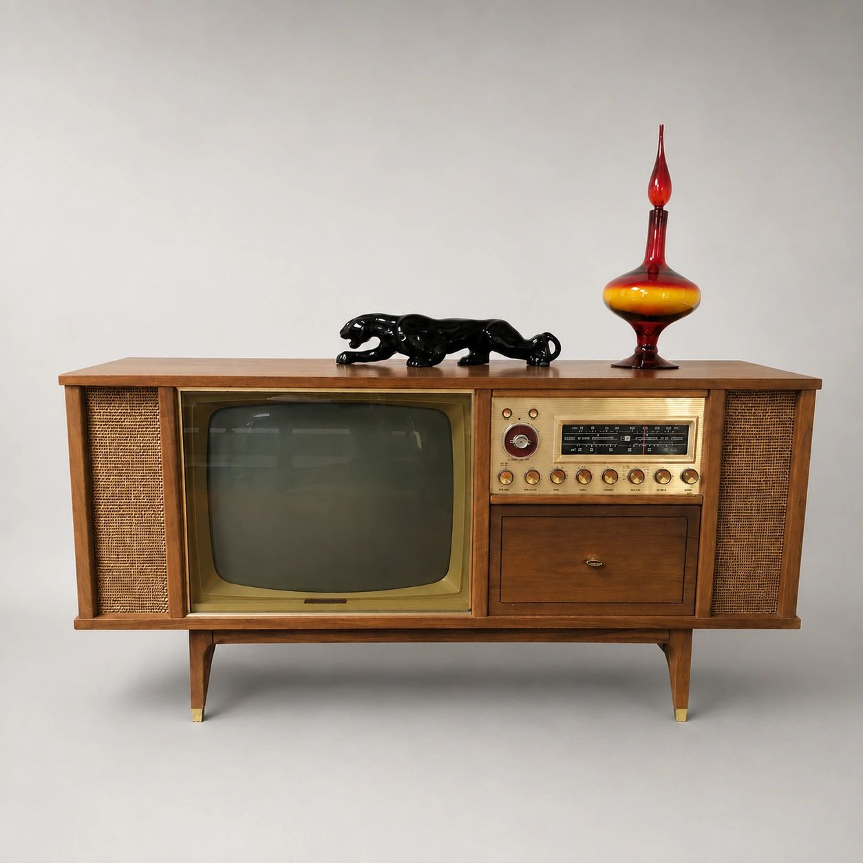 Magnavox Console Tv, Radio, Record Player