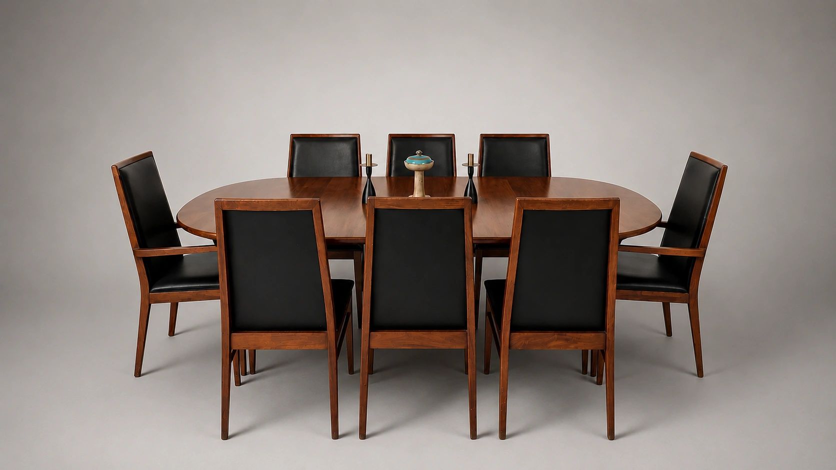 Merton Gershun Walnut Dining Set