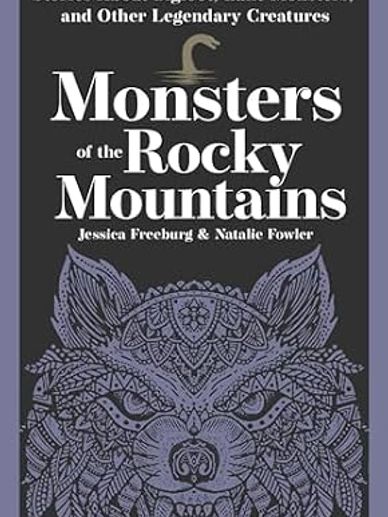 Book cover of Monsters of the Rocky Mountains.