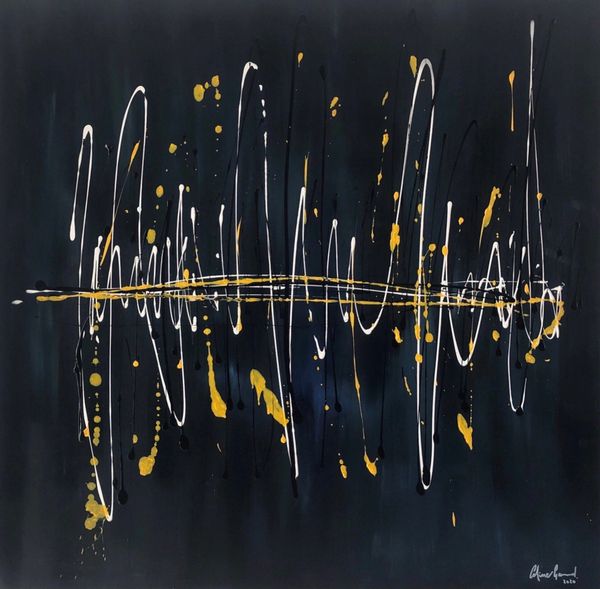 Midnight Courage 
100 x 100 
Acrylic on Canvas