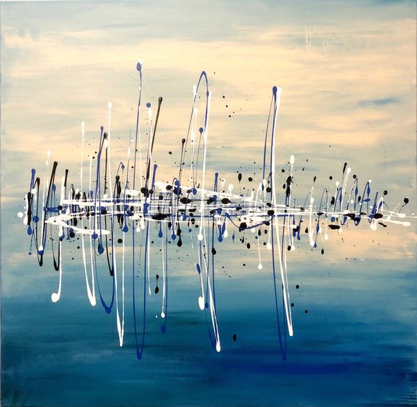 Peace in Motion
100 x 100 
Acrylic on Canvas