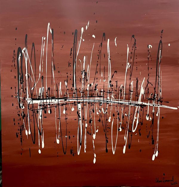 Pulse of Passion
100 x 100 
Acrylic on Canvas
