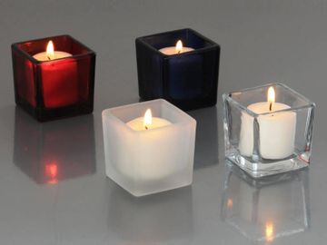 Cylindrical Various Frosted Candle Glass Votive at Rs 25/piece in Firozabad