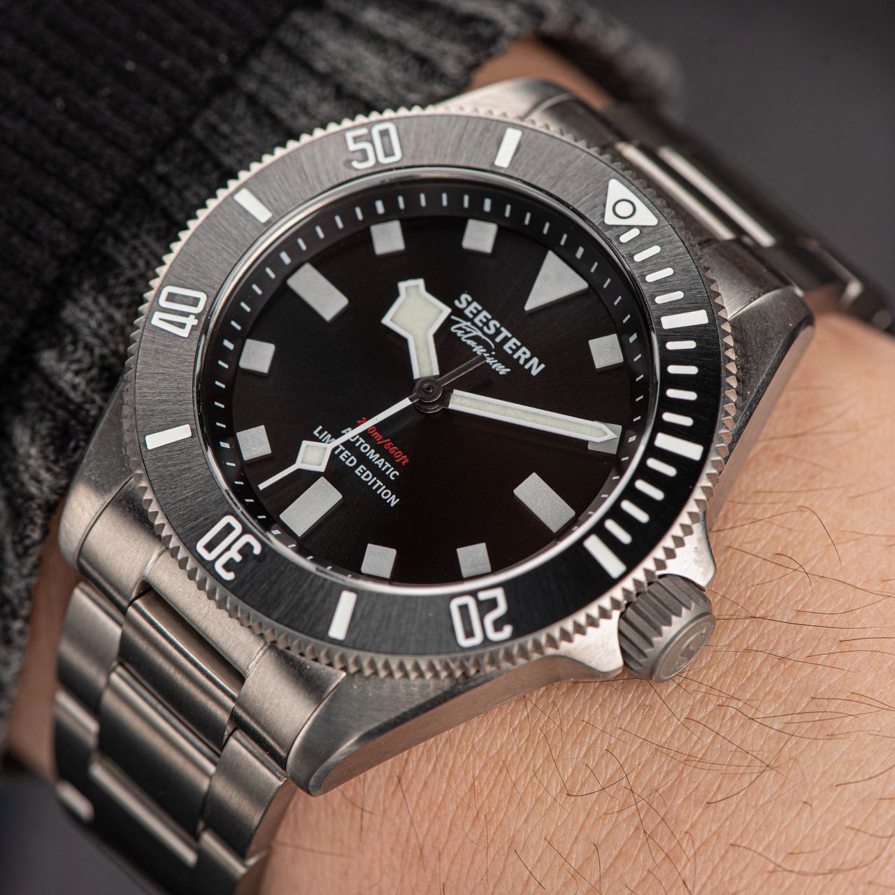 Full titanium watch