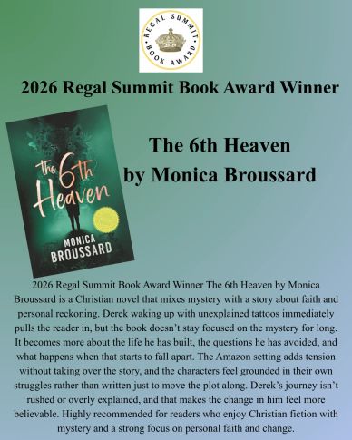Regal Summit Book Award 2026 winner review