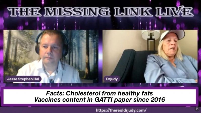 Facts, cholesterol from healthy fats, vax content in GATTI paper
