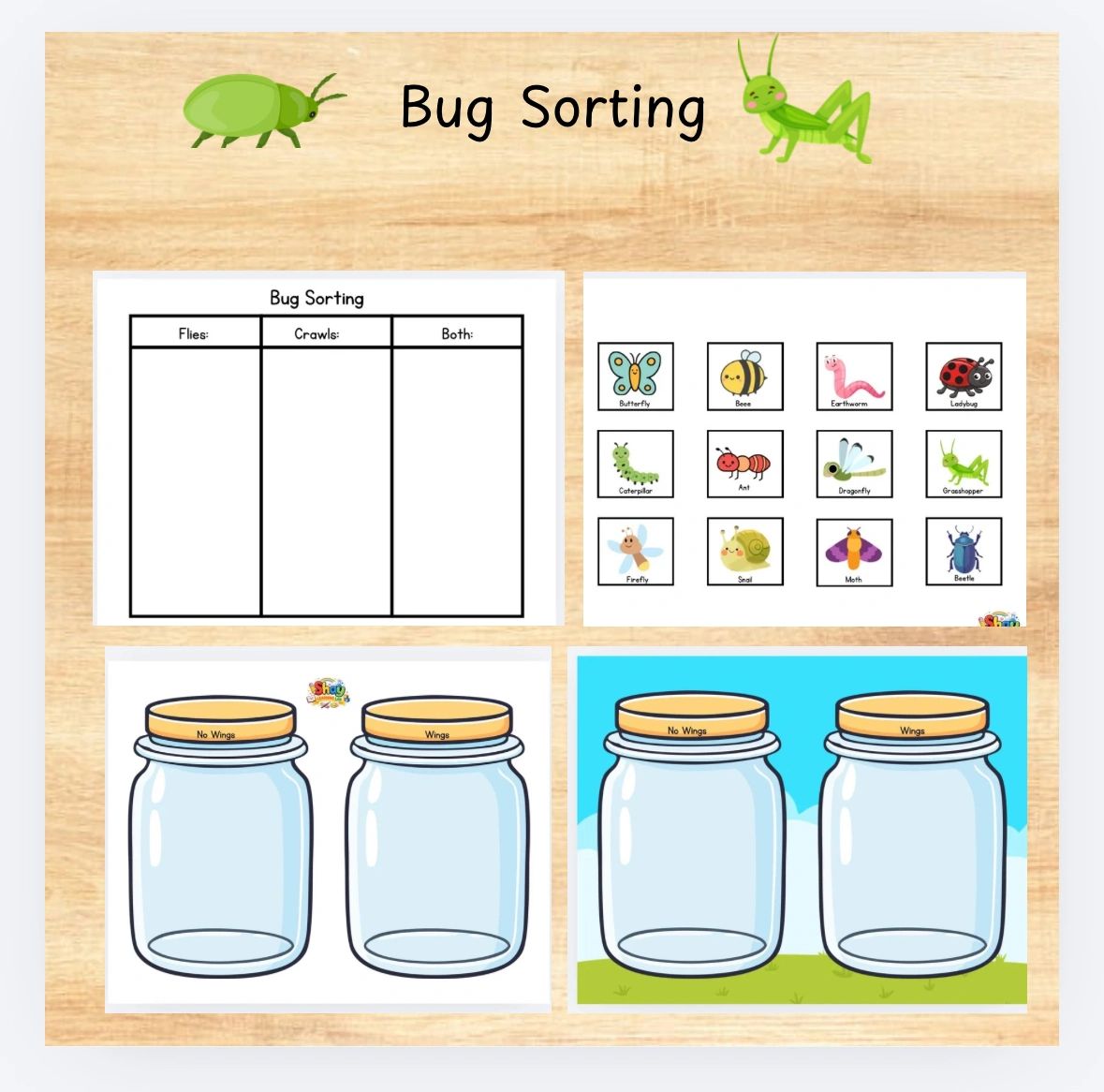 Bugsort Bug Sorting