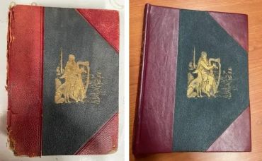 Premium book restoration and rebinding services for libraries, collectors, and private clients.