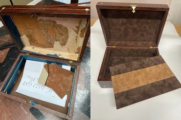 Antique box restoration in Melbourne