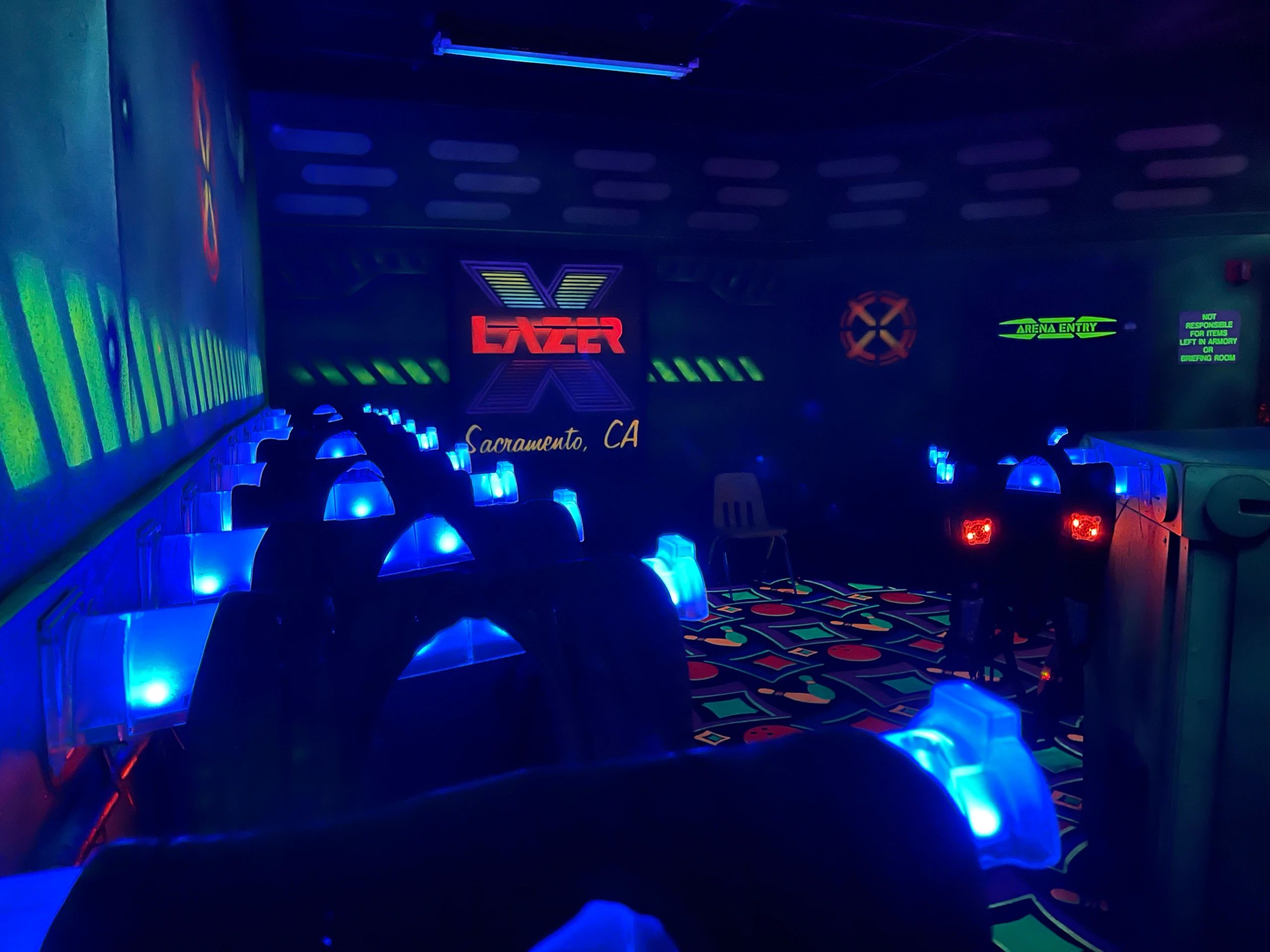 Arena laser tag game rules