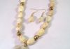 Yellow Opal Necklace Set with Pendant $68.00  