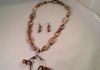 Tennessee Conglomerate and Copper Necklace Set $58.00