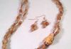 Oregon Sun Stone Necklace Set $68.00