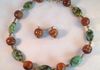 Turquoise and Horn Necklace Set $95.00 