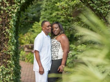 Long Wood Gardens Engagement Portrait Photography