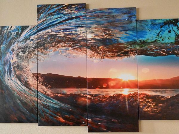 Wall Art is easy to order with many  print options and materials.